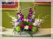 Ultimate Orchid Sunrise Flower Arrangement