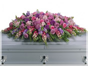 Casket Spray Flower Arrangement