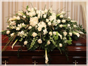 Casket Spray Flower Arrangement